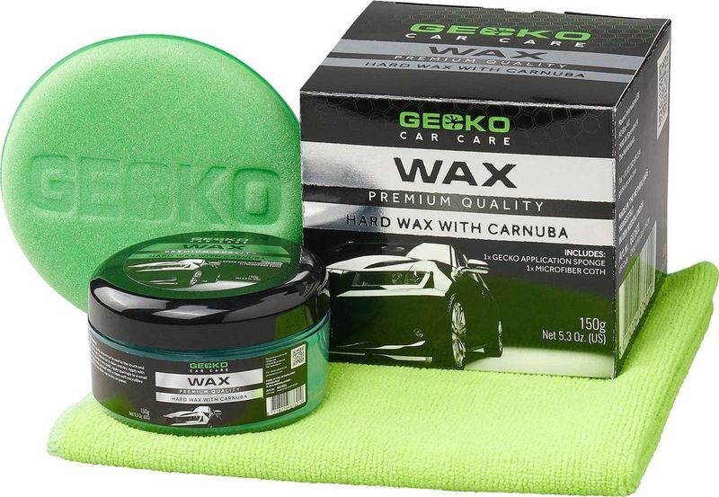 Gecko - Hard Wax - 150ml - Carnaubawas - Langdurige Glans