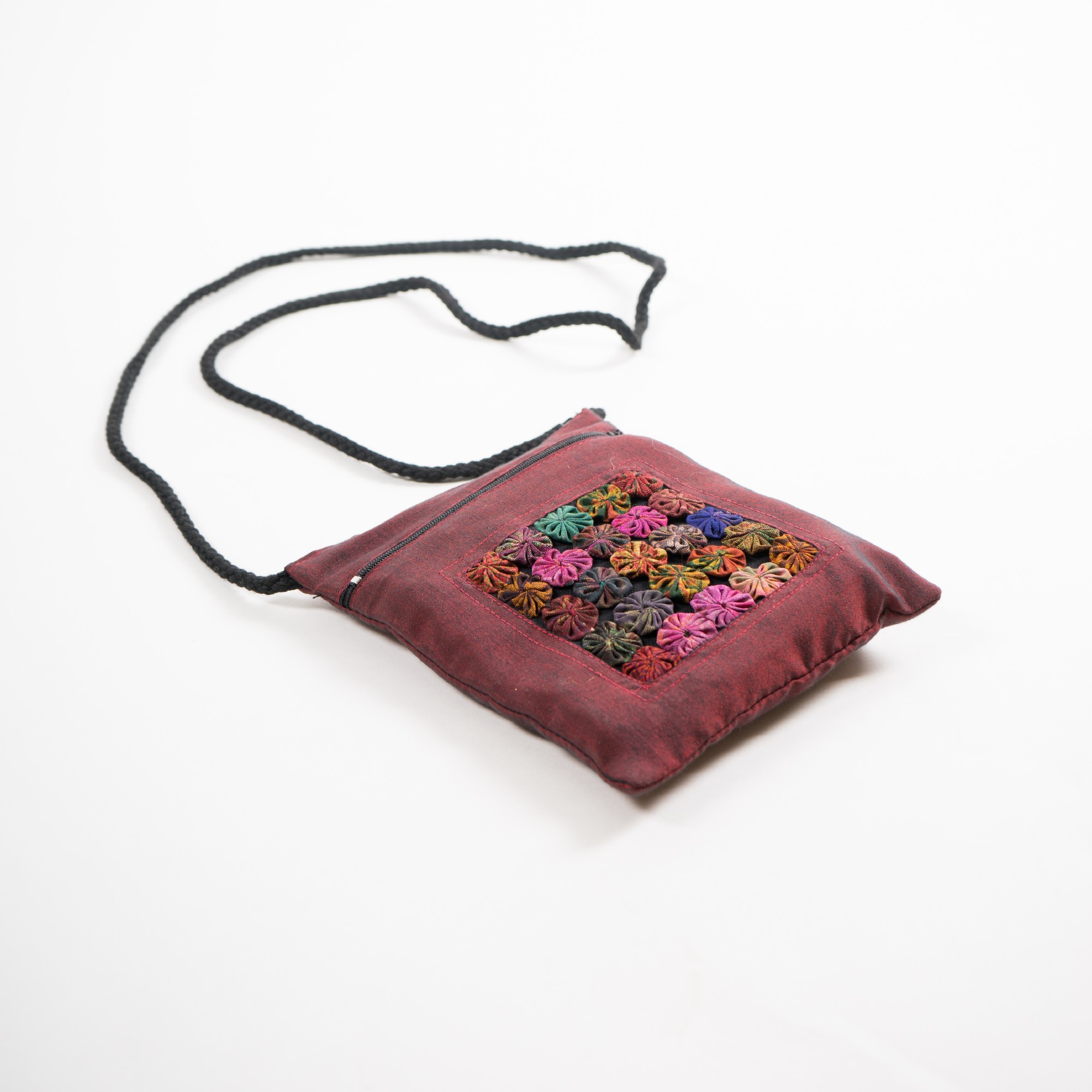 Schultertasche, burgunder, B 16 cm, H 19 cm günstig bestellen