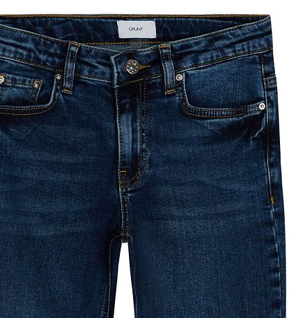 Grunt Jeans - Texas Low Flare - Blau