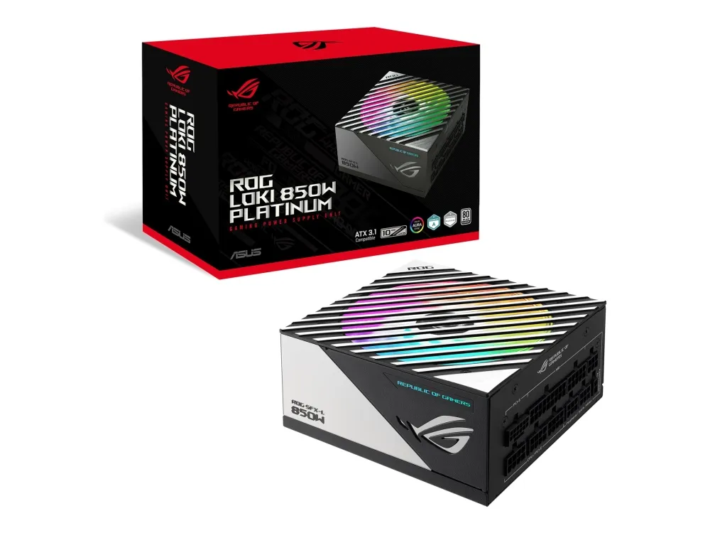ASUS NEZ Asus ROG Loki SFX-L 850W Platinum strømforsyning - PC/Server strømforsyning