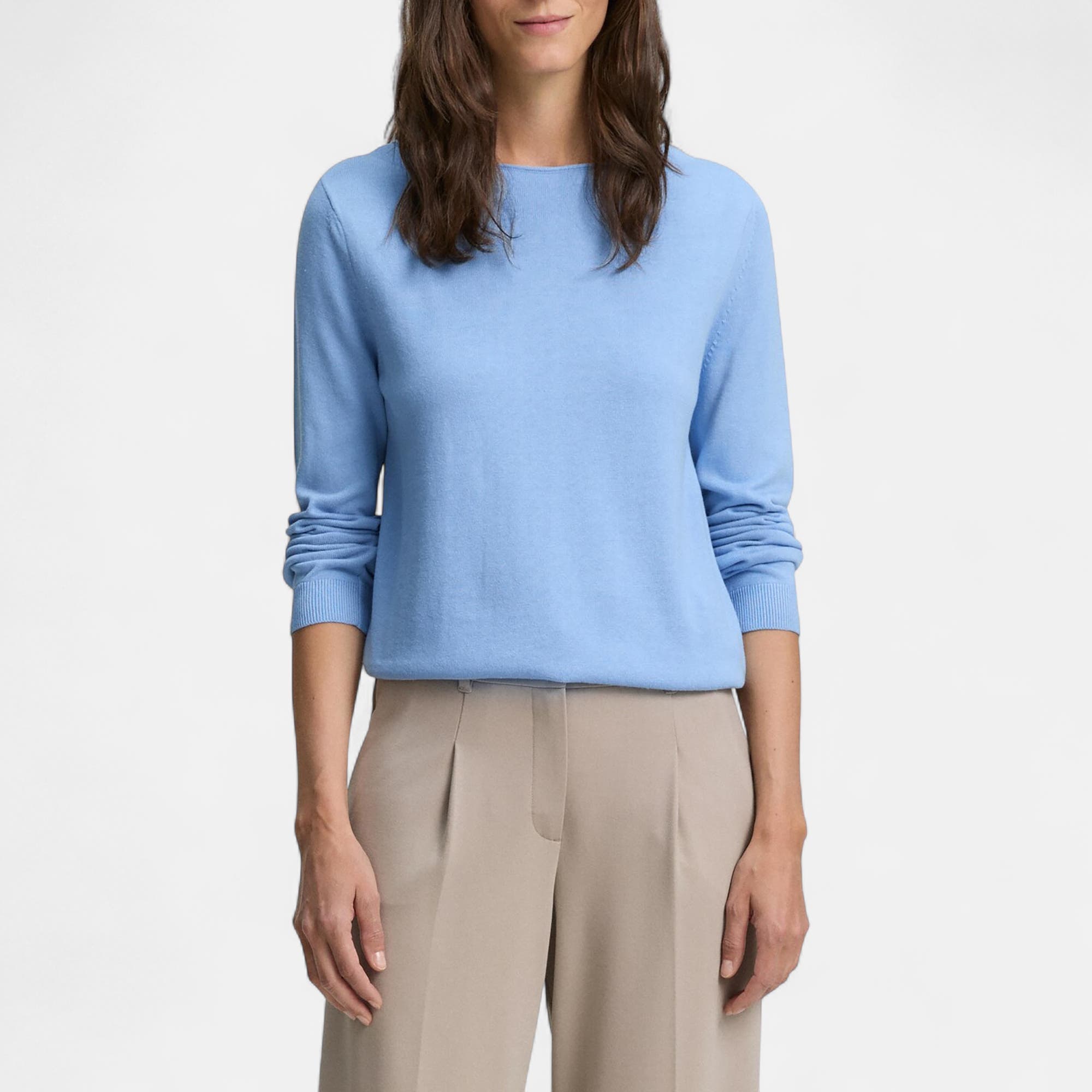 Pull Femme bleu ciel