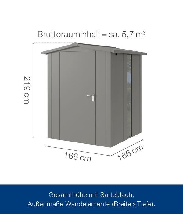Hörmann Metallgerätehaus Juno JSD2 L-Sk