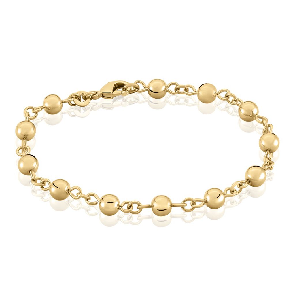 Bracelet Viperine Plaqué Or Jaune