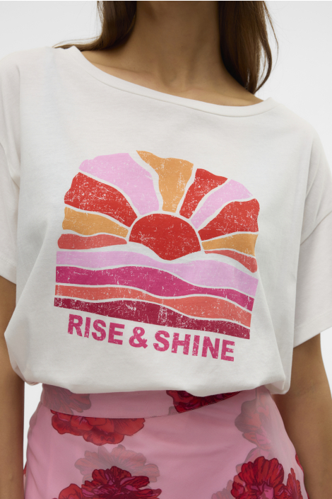 Vero Moda witte dames t-shirt