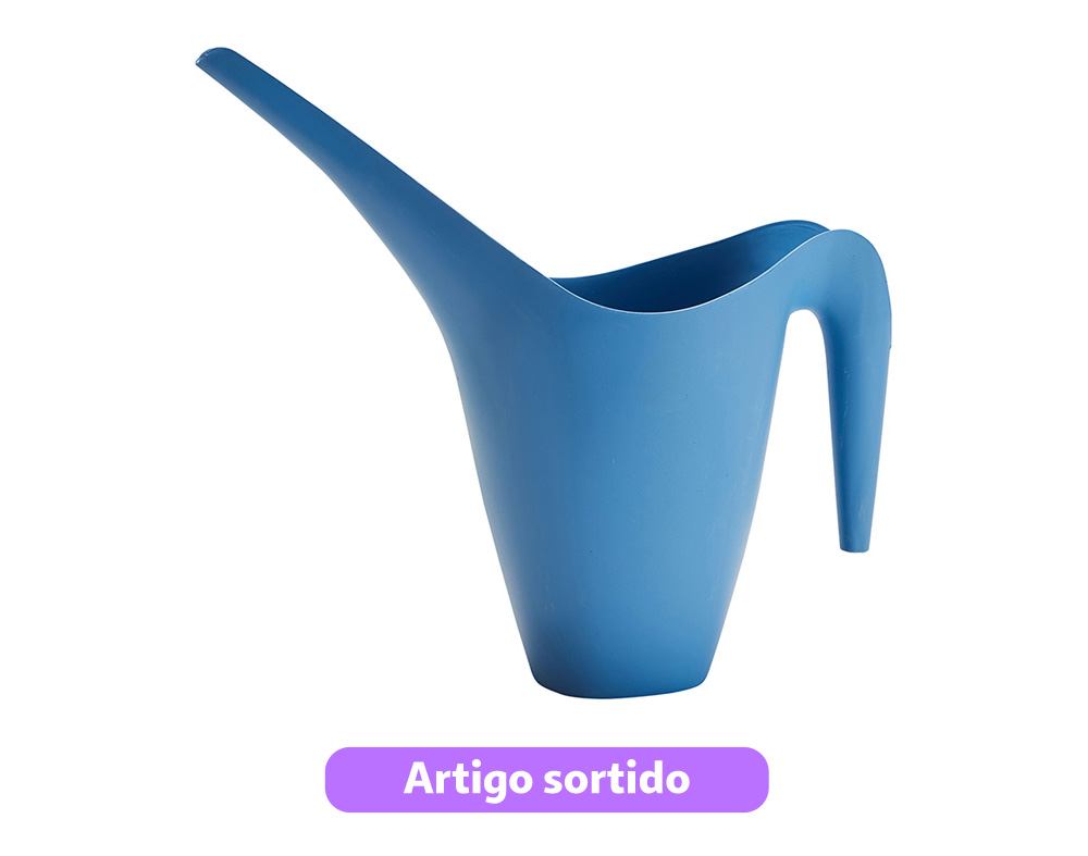 REGADOR DE PLÁSTICO GARDENSTAR 1L CORES SORTIDAS