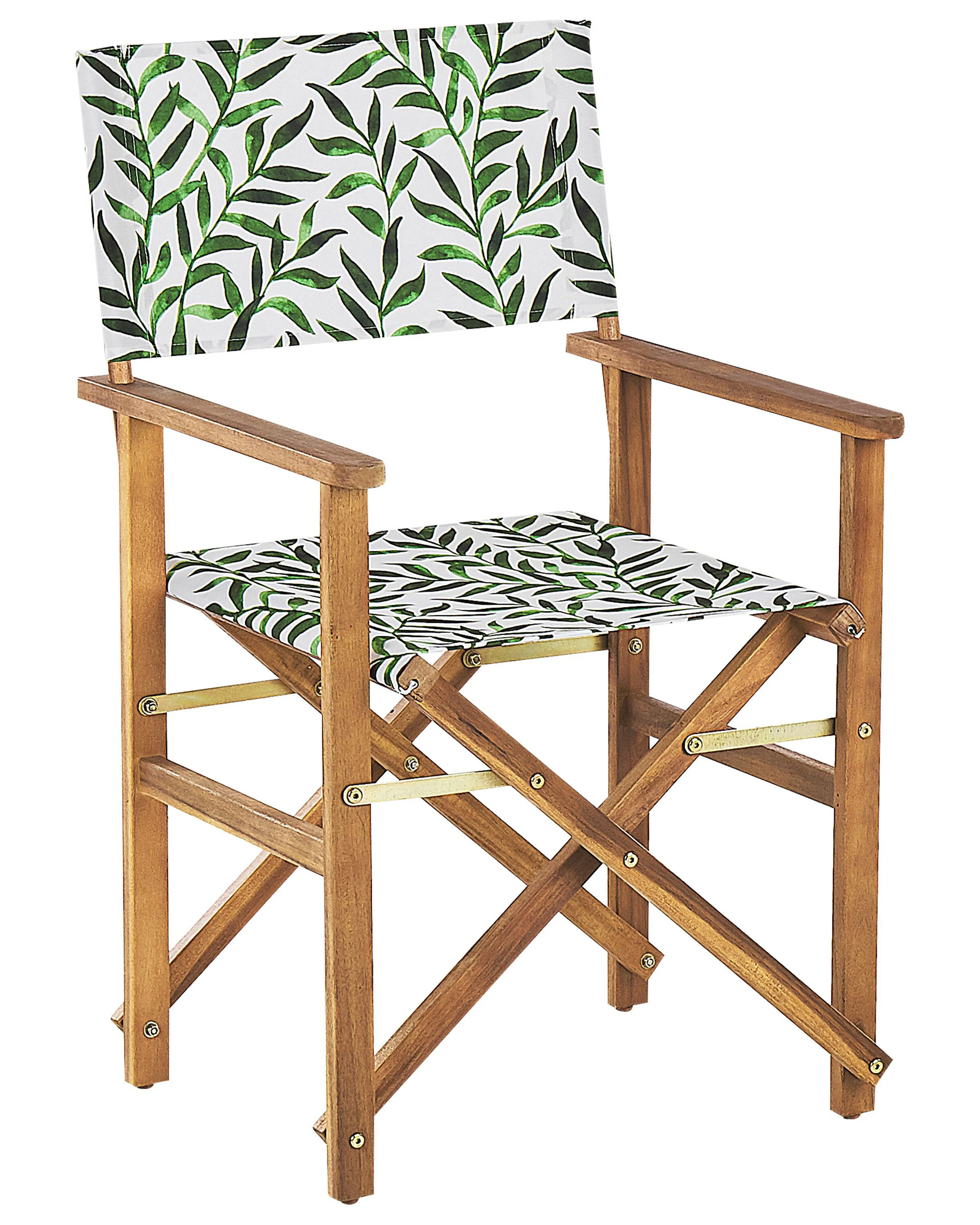 Set van 2 tuinstoelen CINE Acaciahout Wit