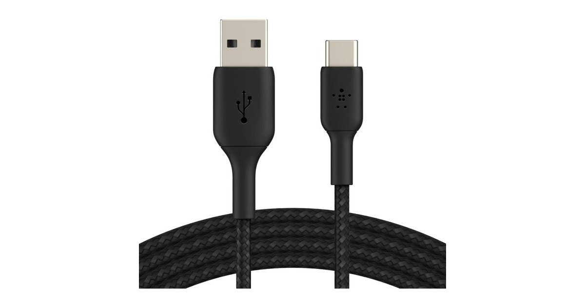 BelkinBOOSTCHARGE USB-C naar USB-A kabel  (Zwart, 1 m)