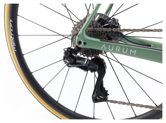 Produit reconditionné · Aurum Magma Dolomite Edition Carbone Di2 12V · Vert / Vélo de route / Aurum | Très bon état