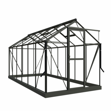 Royal Well Mary IV kweekkas aluminium groengrijs 9,12 m²