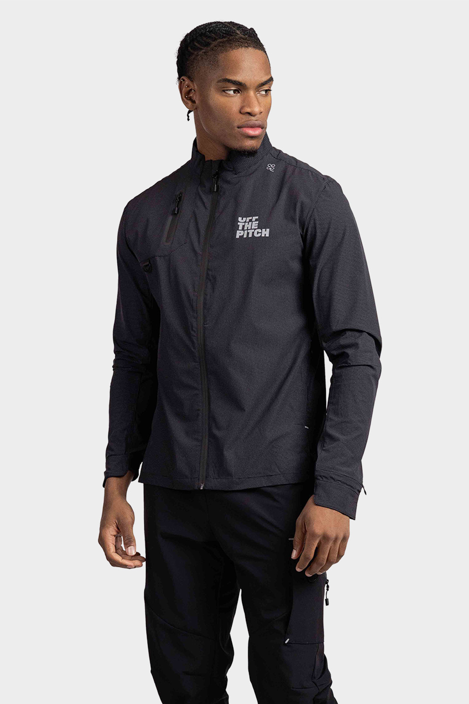 Off The Pitch X Robey Tammy Woven Bi-Stretch Vest Heren Zwart