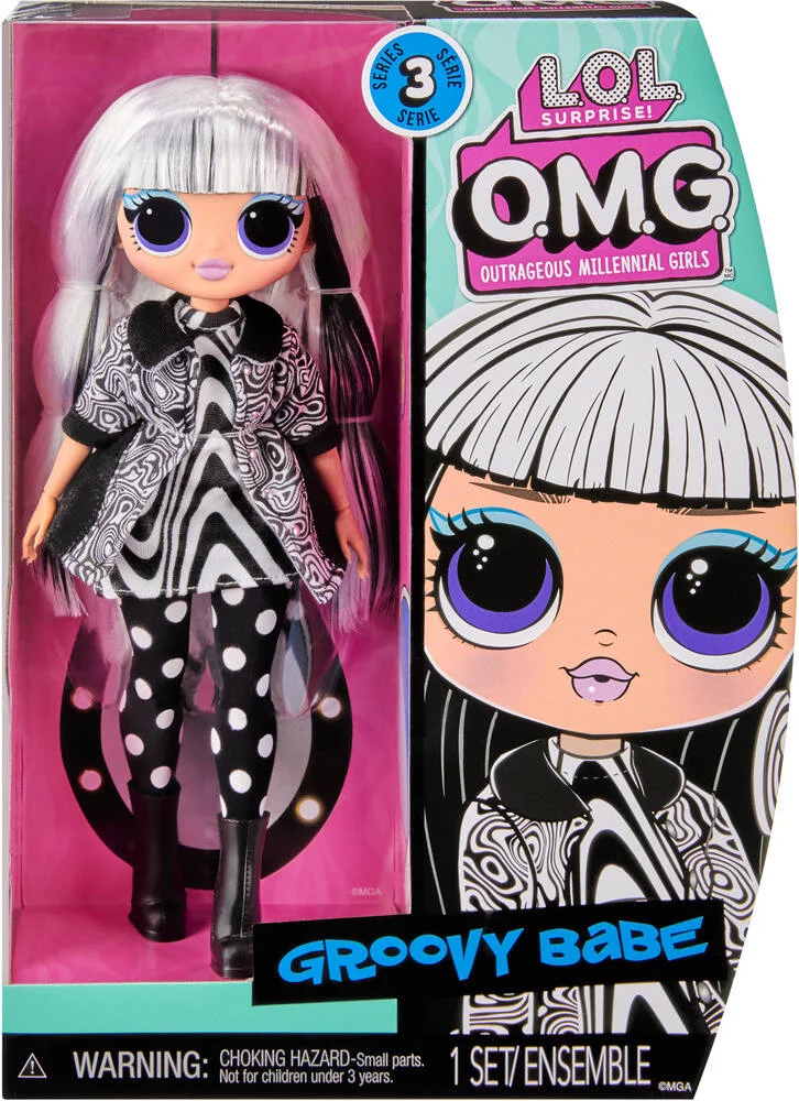 LOL SURPRISE OMG - POUPEE - GROOVY BABE 25 CM