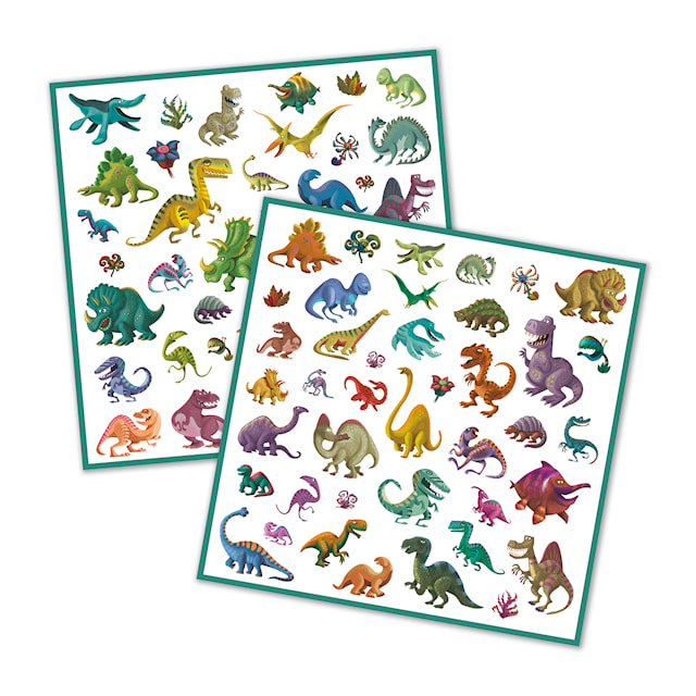 Klistremerker Dinosaurer Djeco
