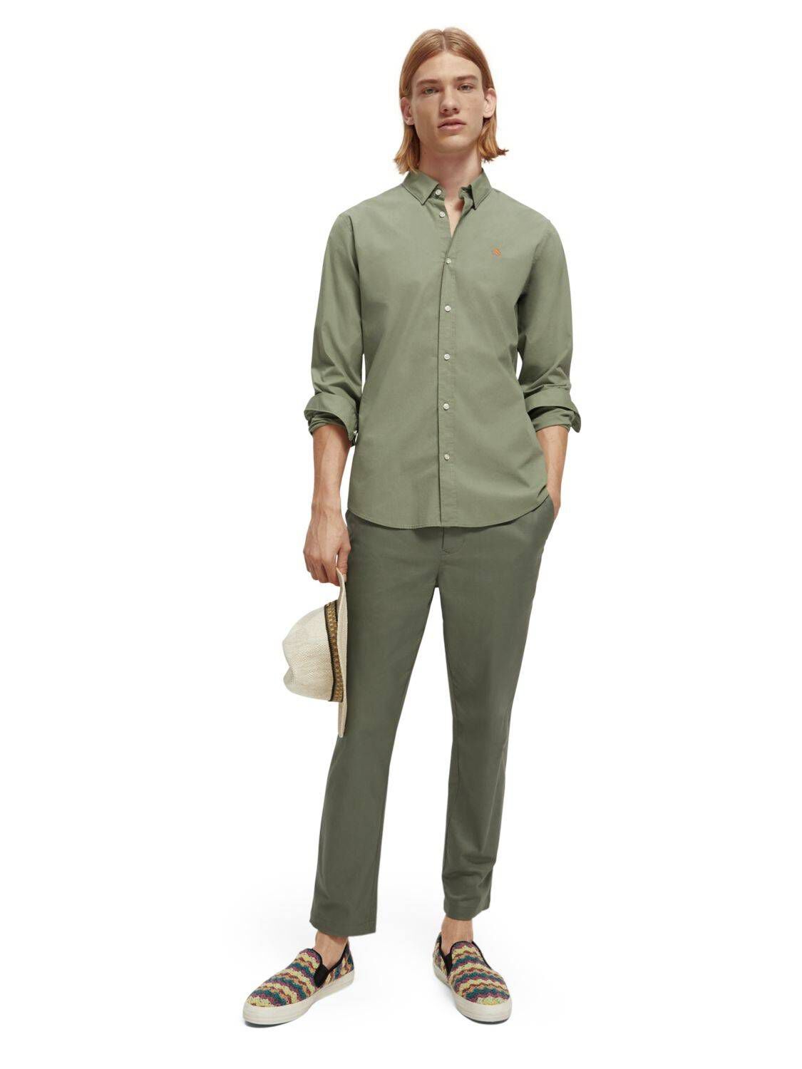 Scotch & Soda| Herren Hemd SEASONAL ESSENTIALS Langarm