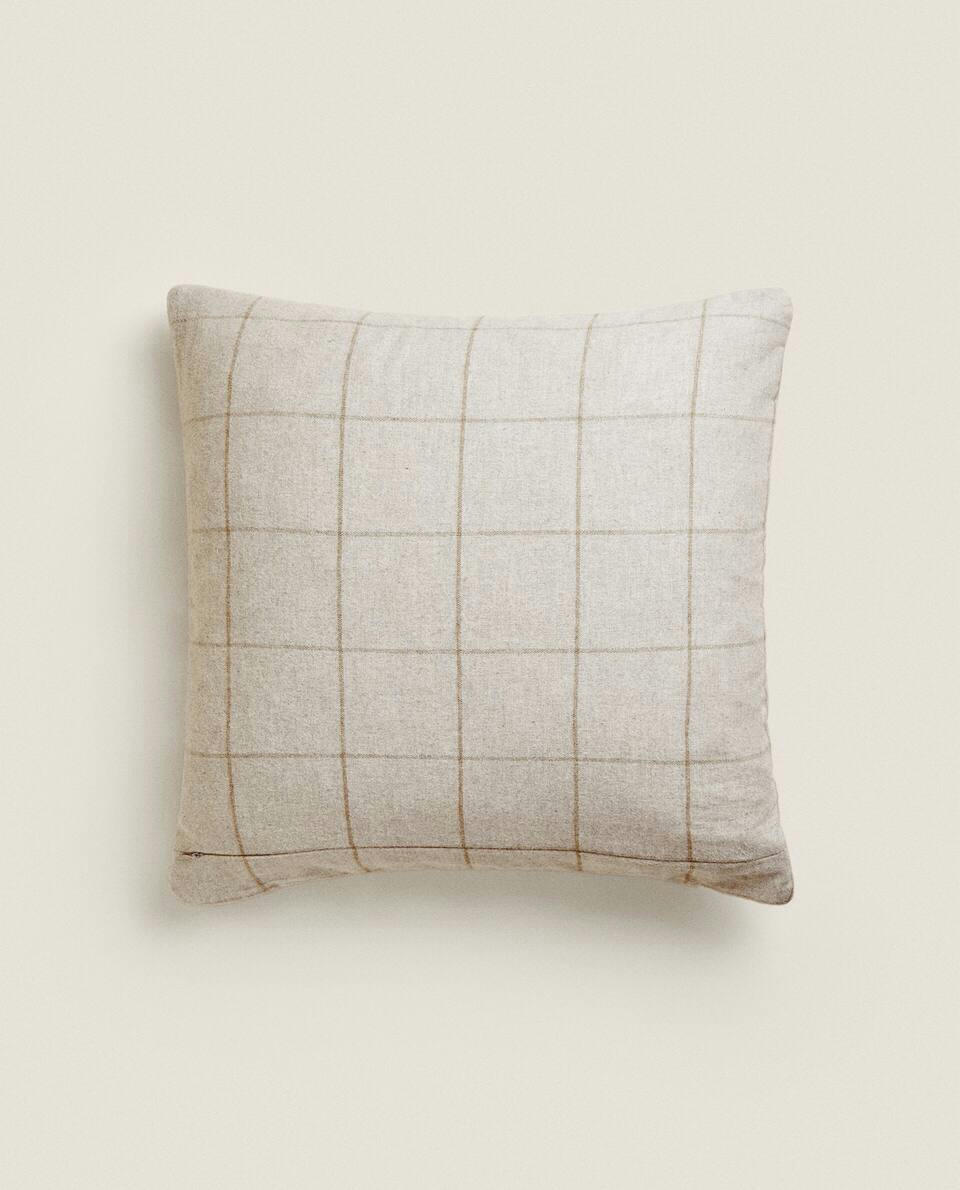CAPA DE ALMOFADA DE FLANELA