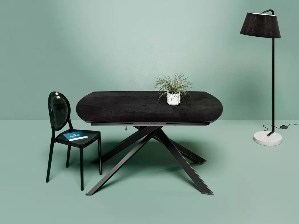 Esstisch mit Auszug Grande Kheops 160/240x100 cm