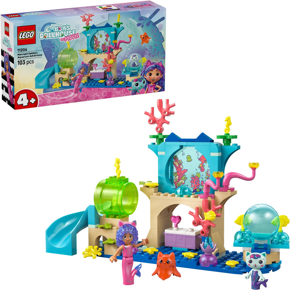 Køb LEGO® Gabby's Dollhouse - Havfrue-Gabbys Akvarie-eventyr 11204