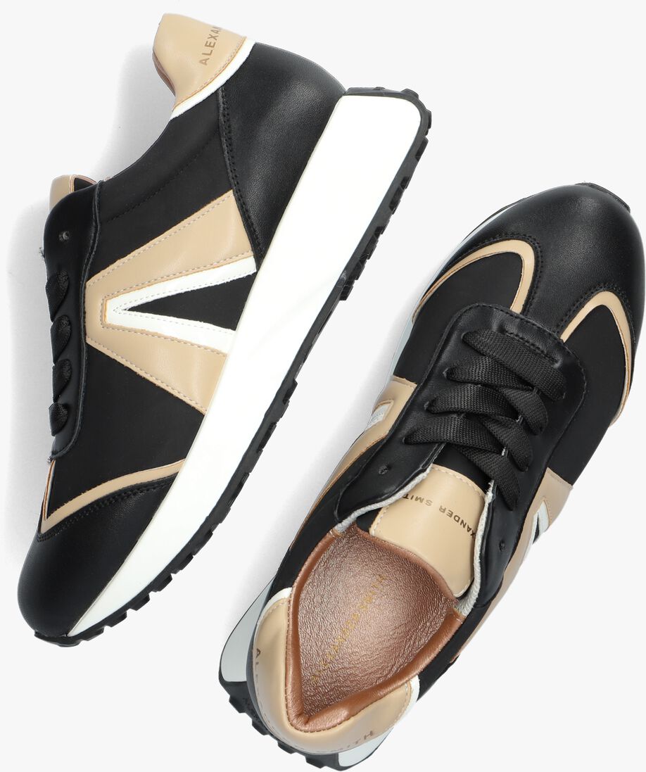 ALEXANDER SMITH zwarte alexander smith lage sneakers piccadilly