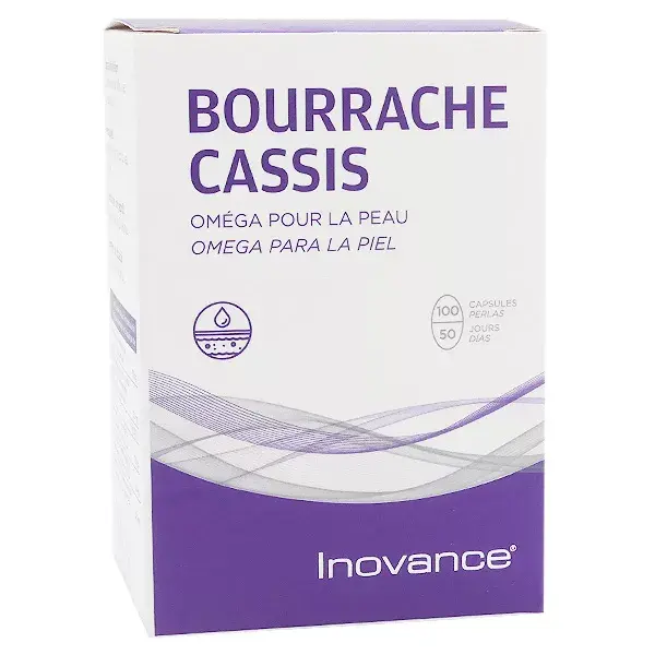 Inovance Borragem Groselha Preta 100 cápsulas