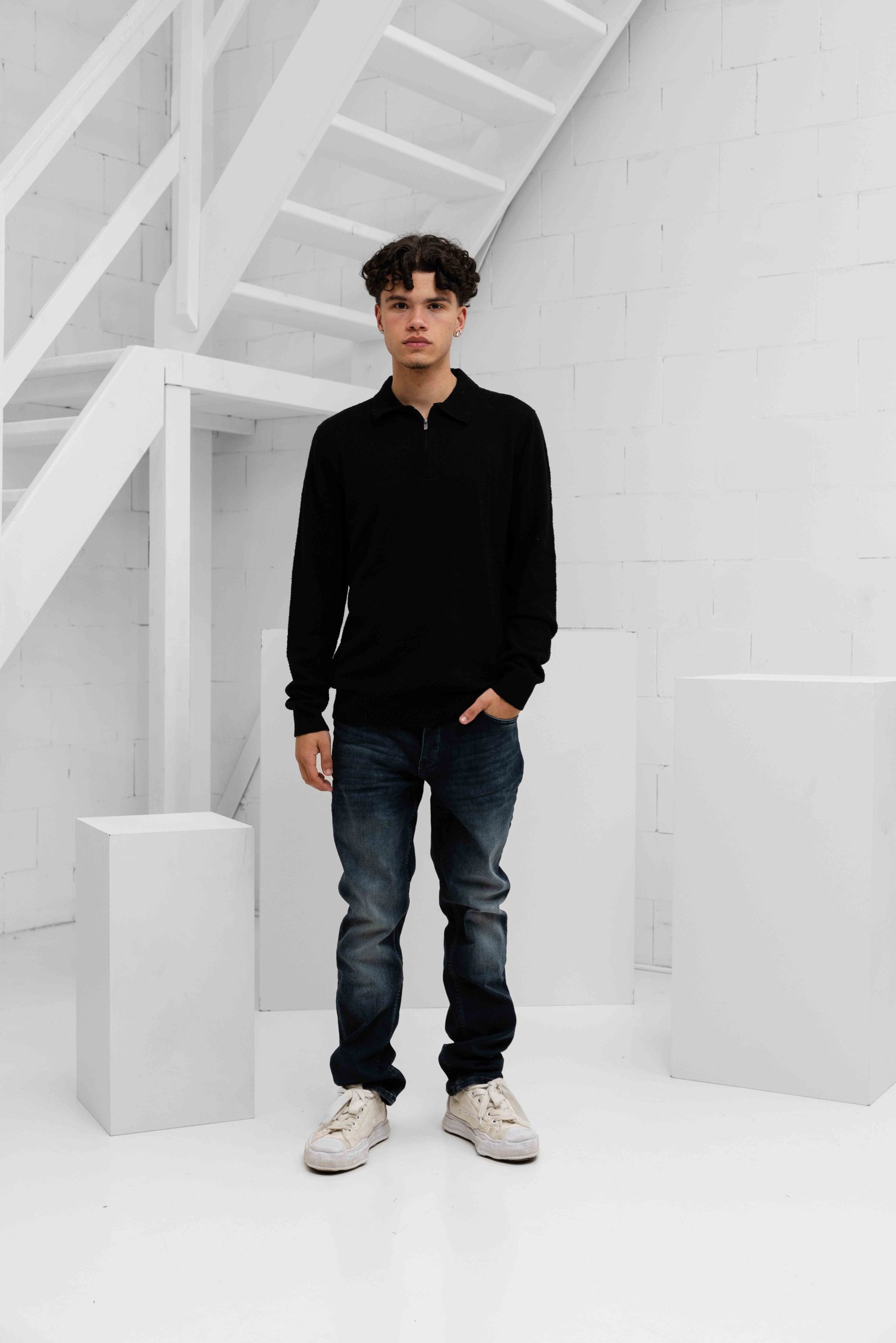 Pure Path Pullover Heren Zwart