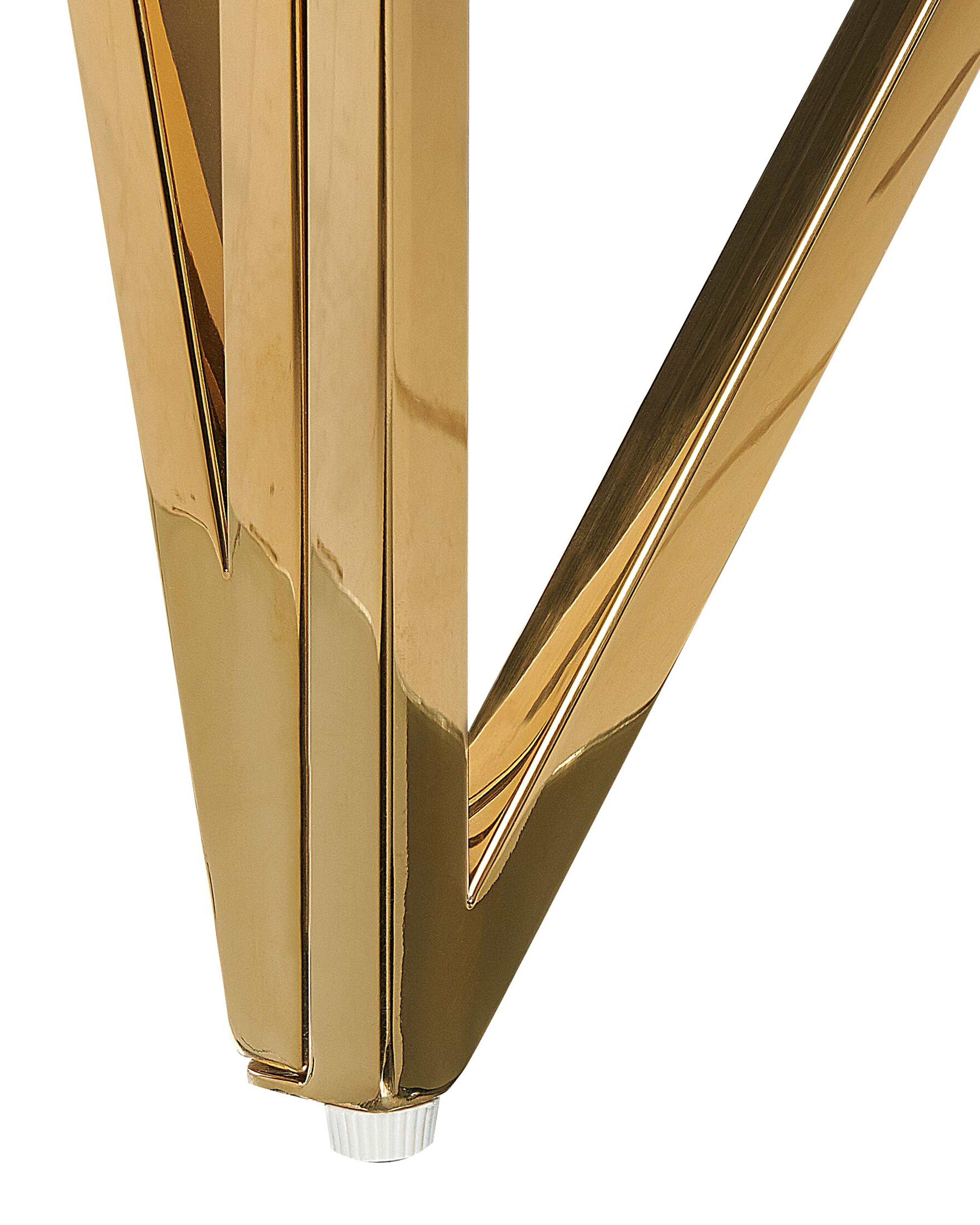 Sidetable WESO Veiligheidsglas Goud