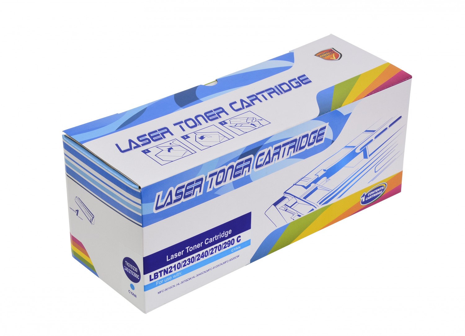 Toner cyan kompatibel mit Brother TN-230C