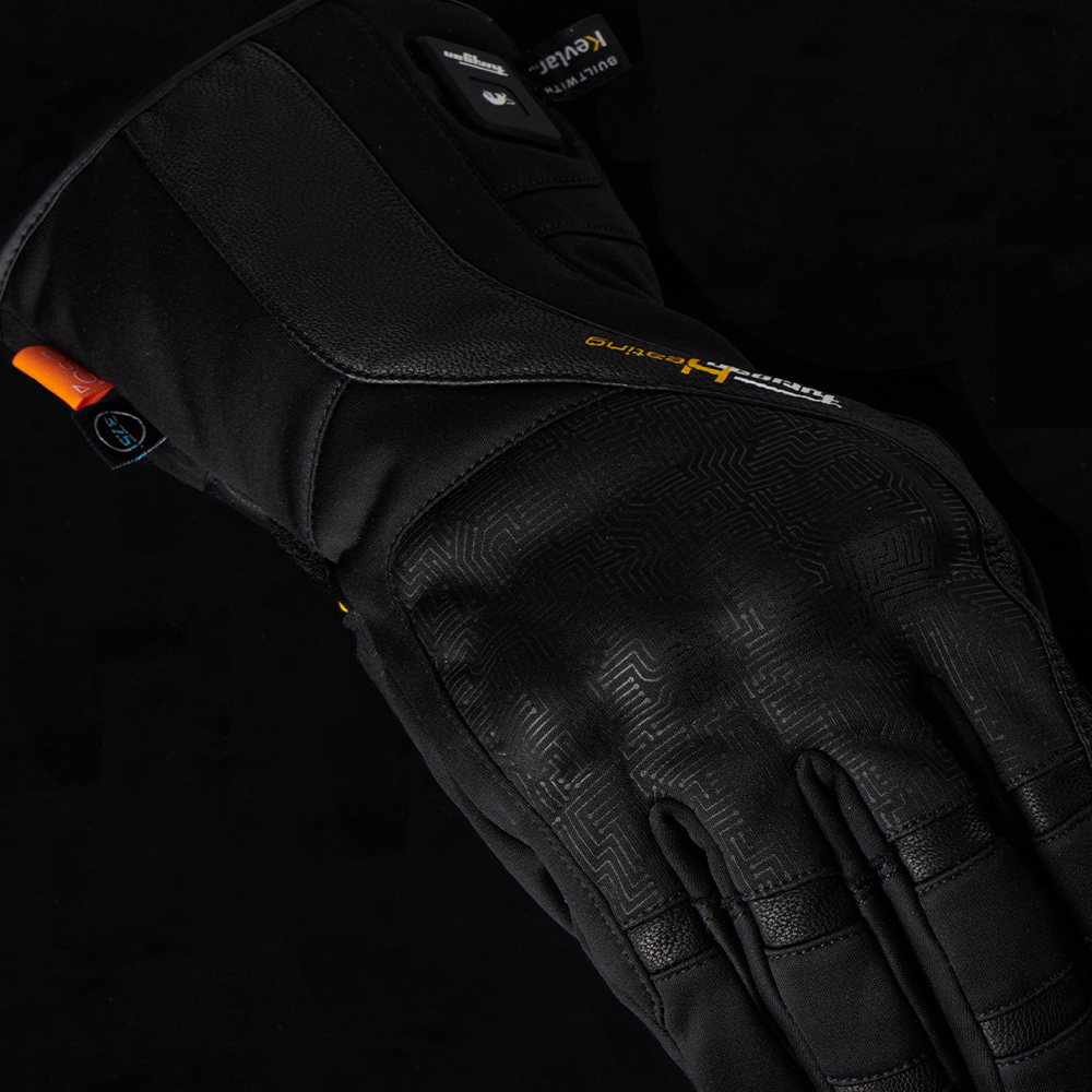Furygan - Gants chauffants Heat X Kevlar® Noir