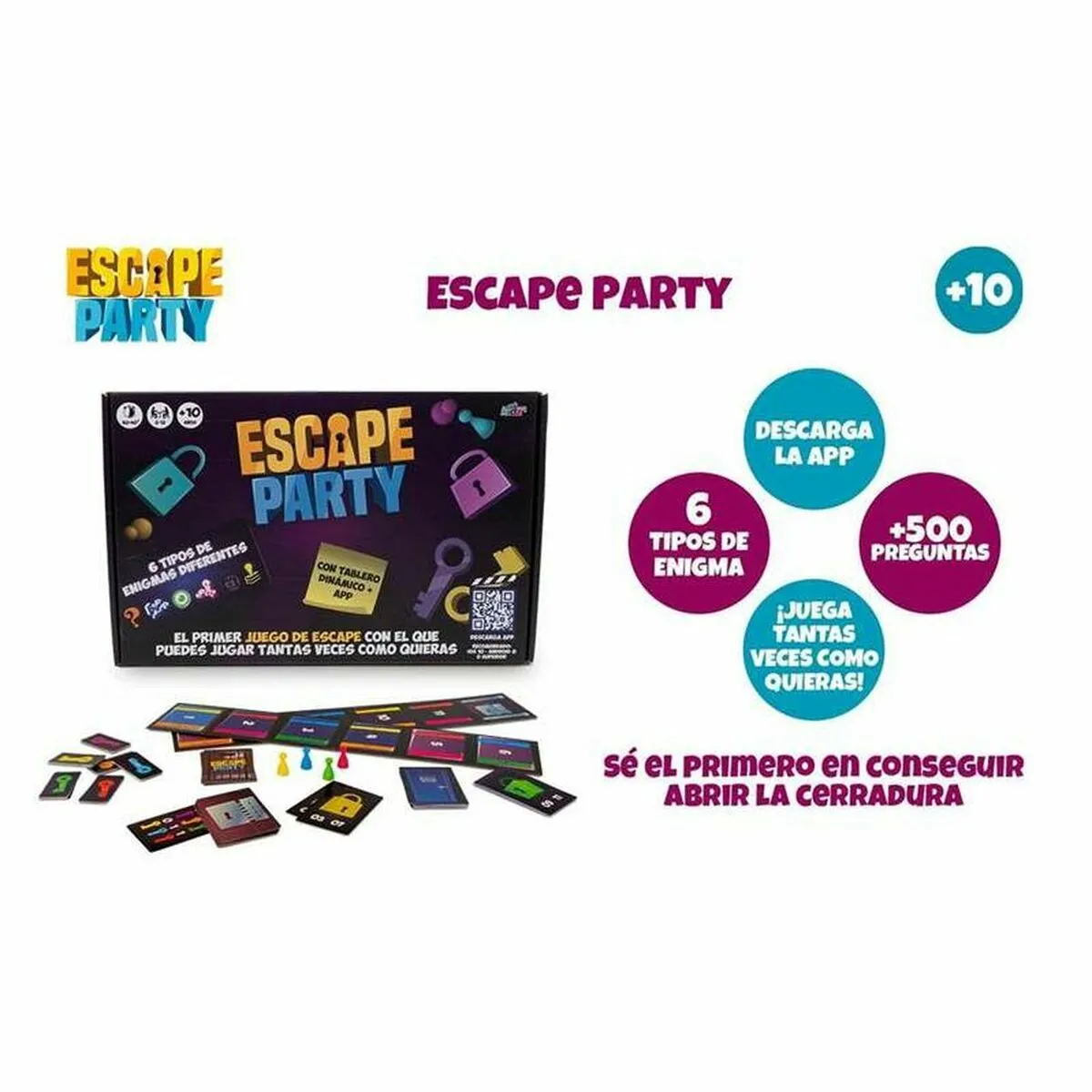 Jeu Escape Party Famosa ESP