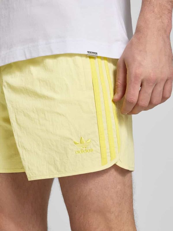 adidas - Short Sprinter - Geel - Heren - Korte Broeken