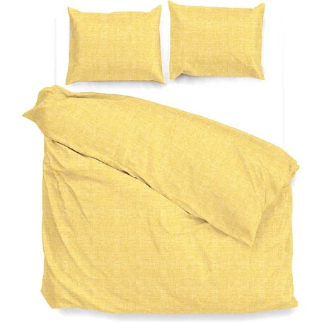 Dekbedovertrek Lino - Aspen Yellow