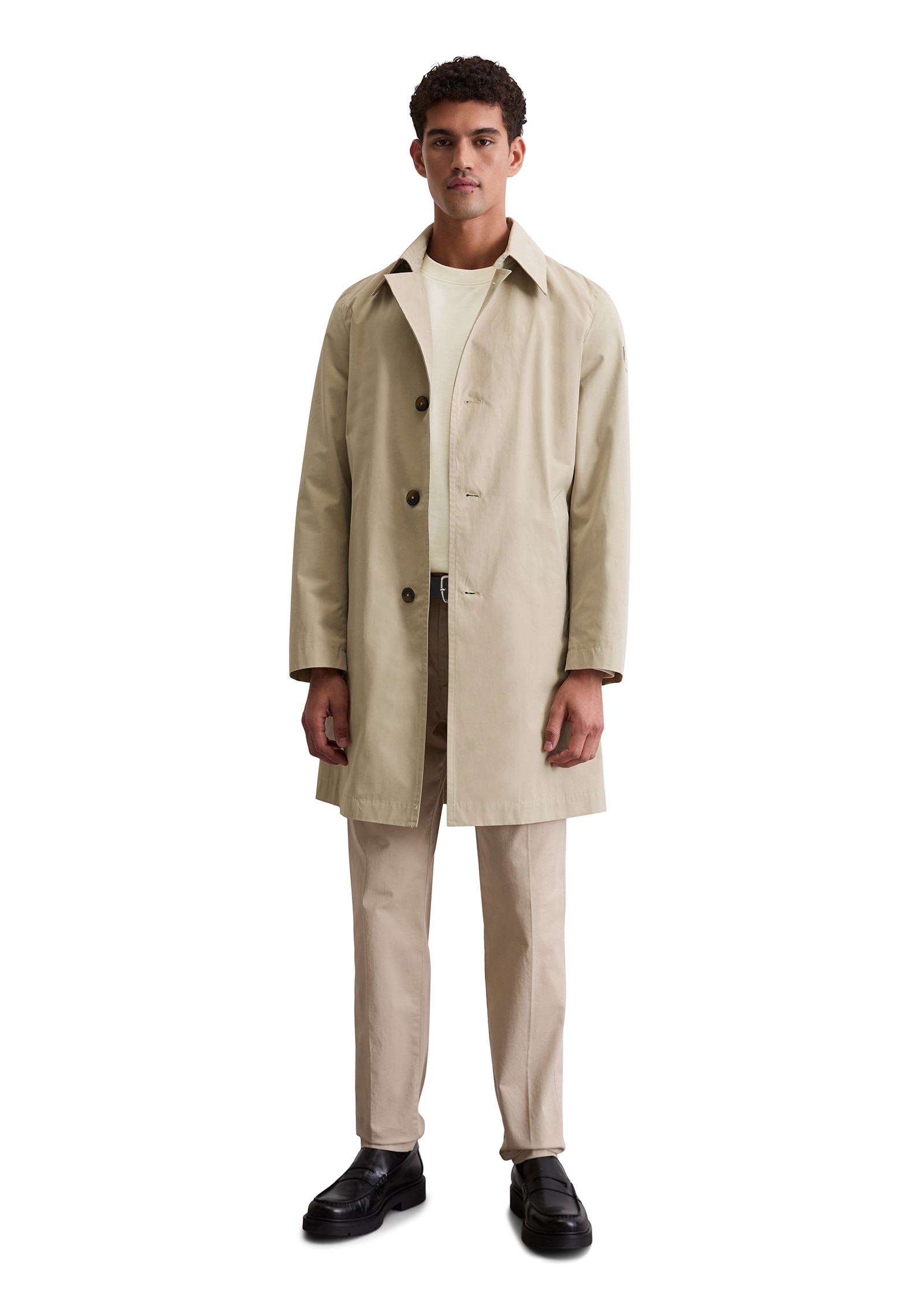 Marc O'Polo Kurzmantel , regular fit im Carcoat-Stil, Gehschlitz hinten