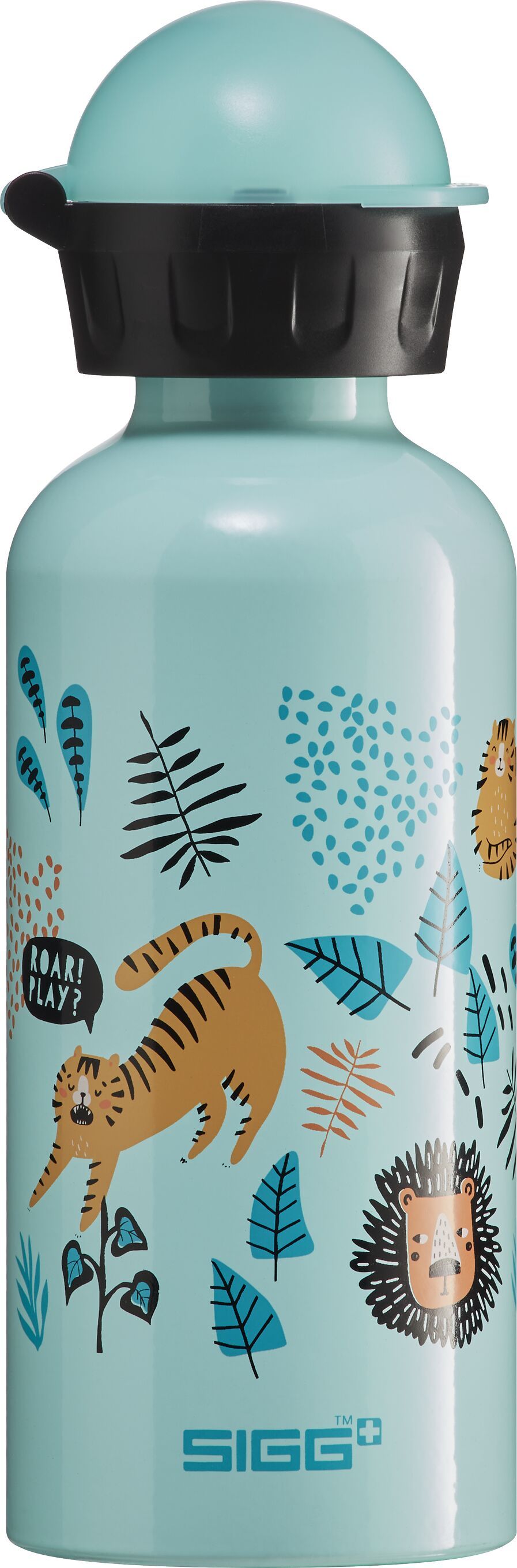 Sigg JUNGLE Trinkflasche - Grün, Multicolor / H: 19.5 cm