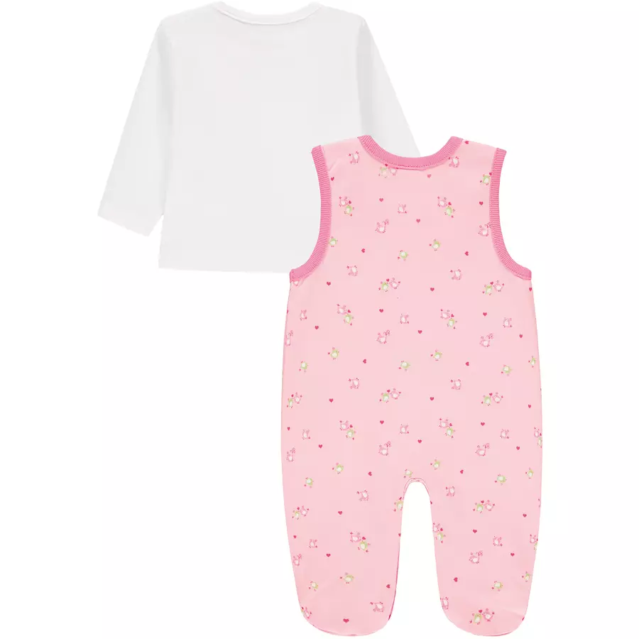 KANZ Girls Strampler-Set barely pink|rose