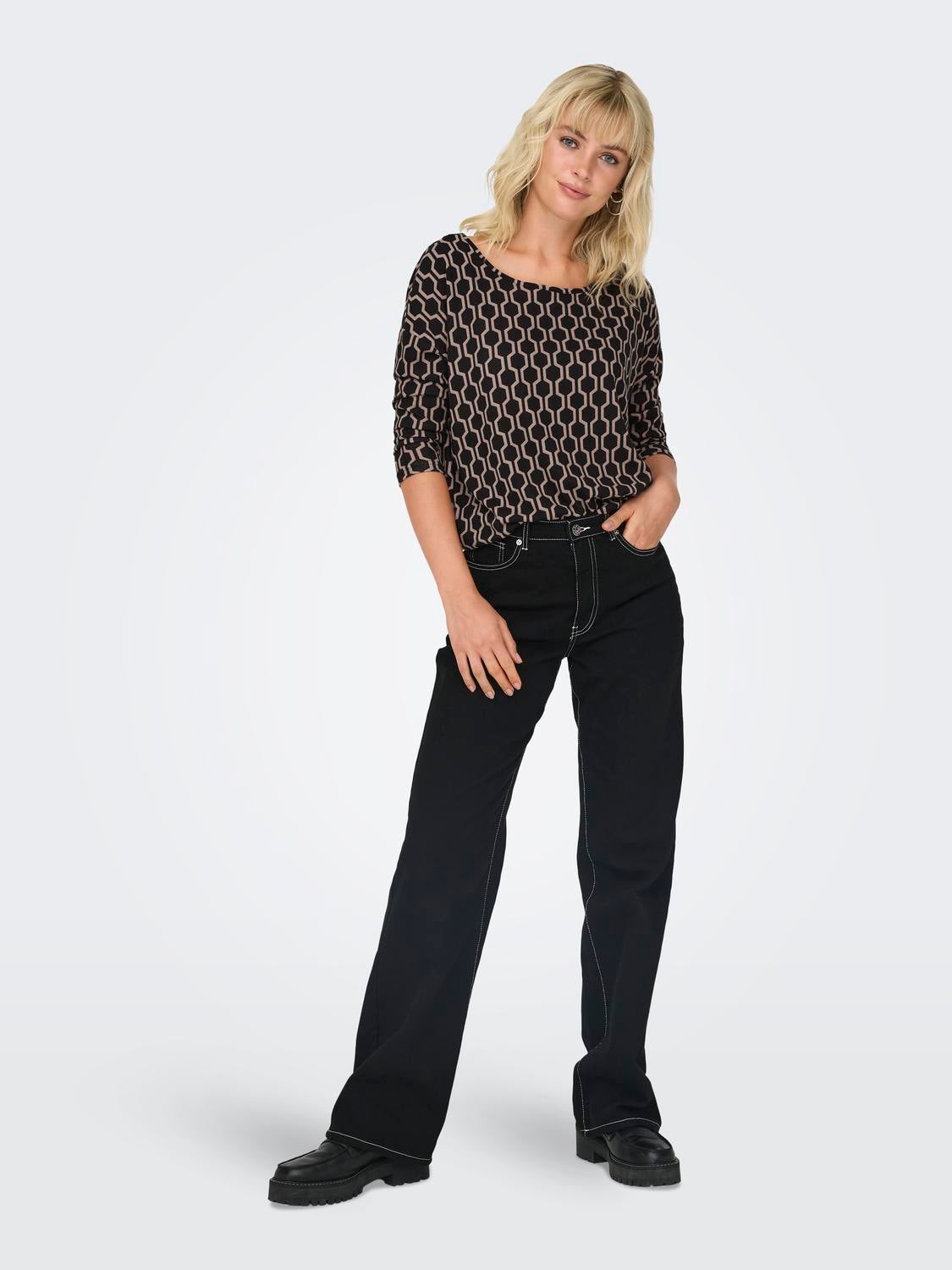 ONLELCOS Top Black
