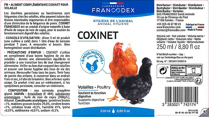 Coxinet 250ml