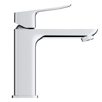 Grohe Dice wastafelmengkraan M-Size Push open Chroom