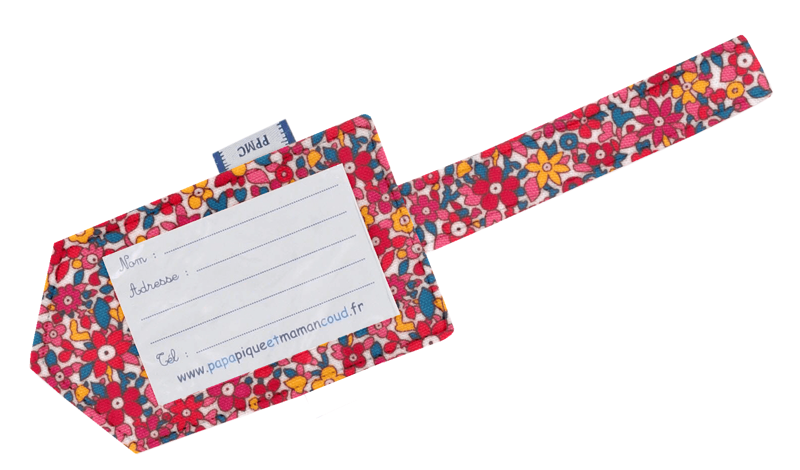 Etiquette Bagage Cocktail De Fleurs