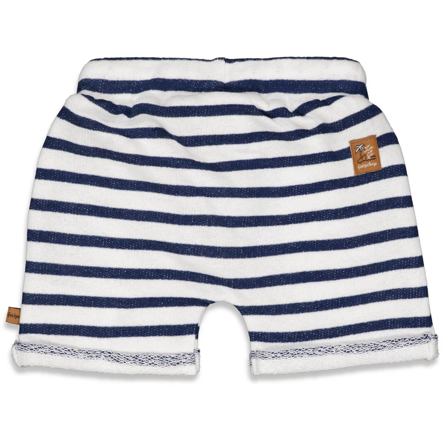 Feetje Shorts No Waves No Fun Weiß