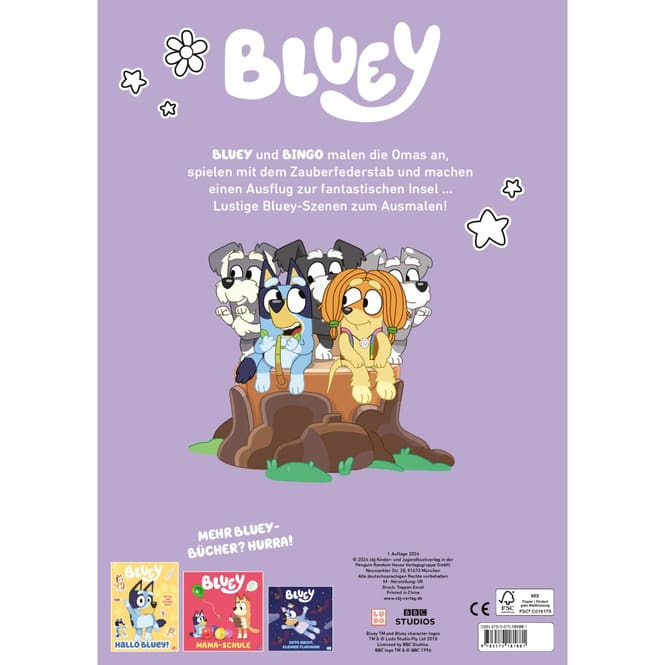 Bluey - Spiel und Spaß - Ein Malbuch