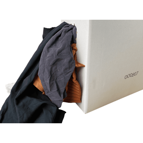 Essuyage chiffon issu du recyclage textile couleurs 8 kg