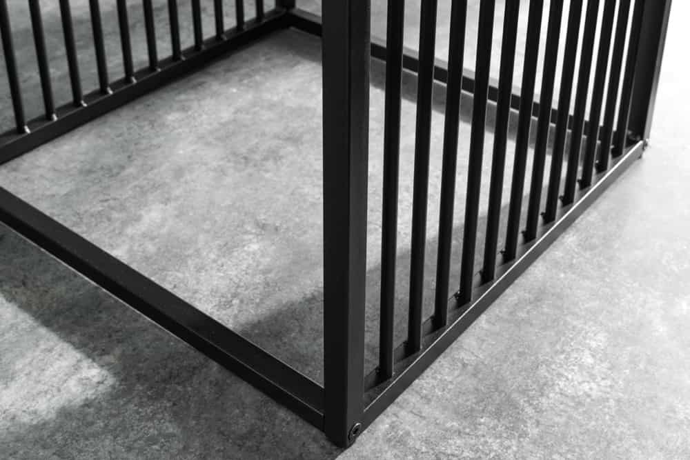 Design Beistelltisch ARCHITECTURE 40cm graphit Metall