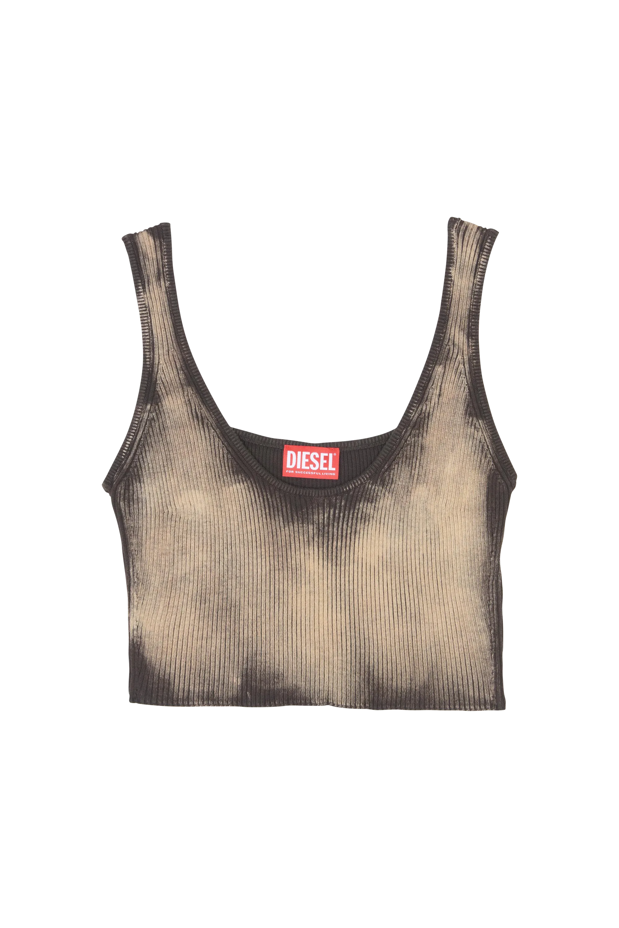 DIESEL Débardeur M-DEIDRA TRICOT Noir