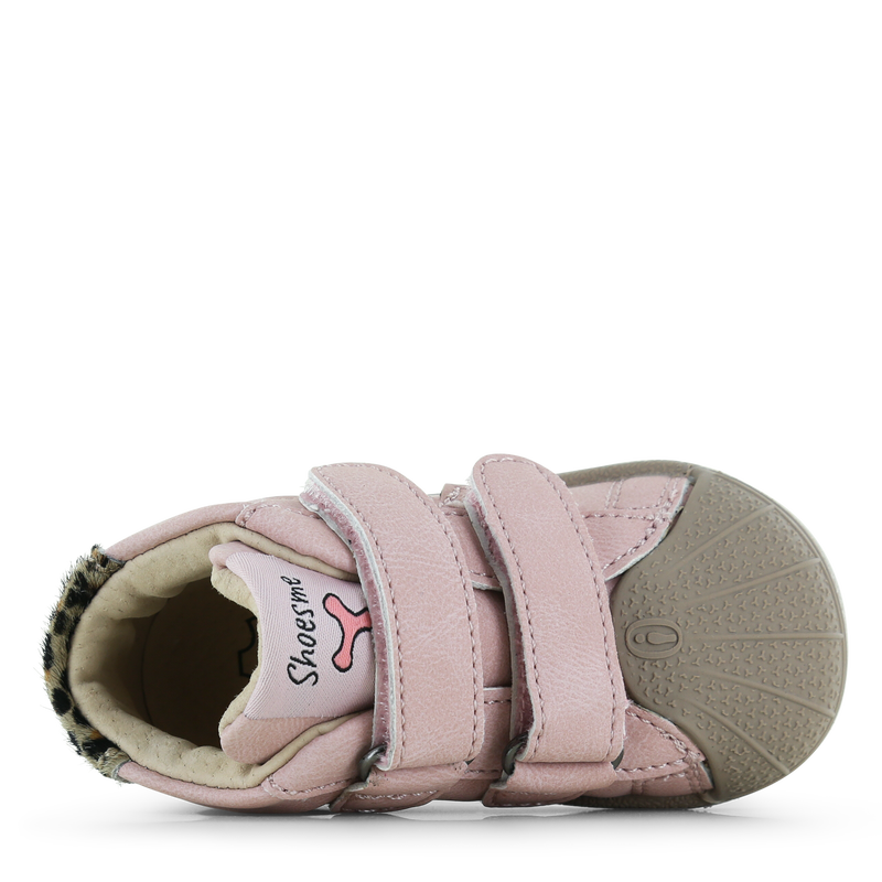 Shoesme hoge roze sneaker met stootneus Microfiber nubuck, Ponyhair | Sale