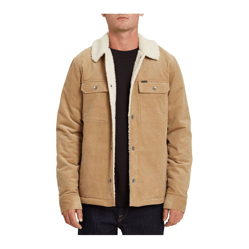 Volcom KEATON - Veste Homme dark khaki