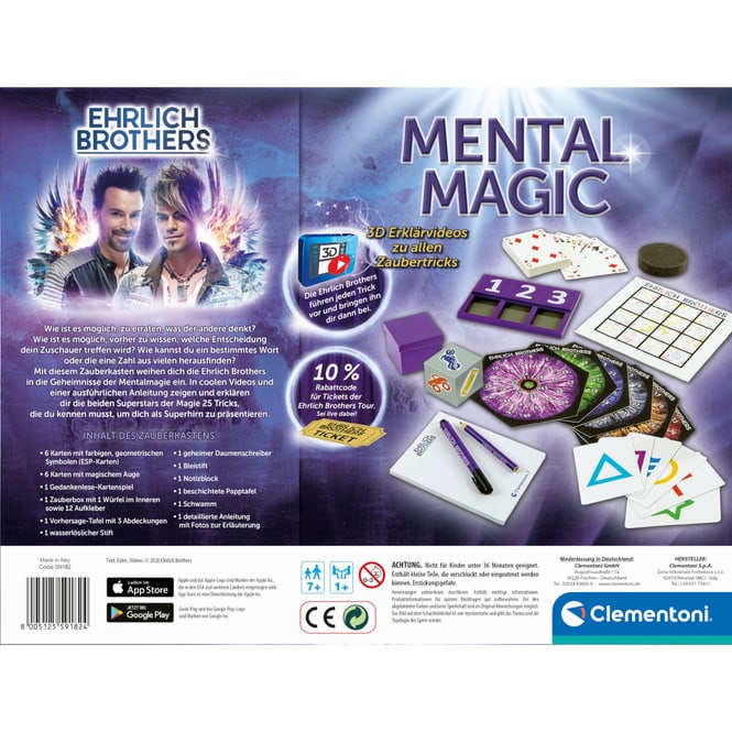 Mental Magie - Ehrlich Brothers - Clementoni
