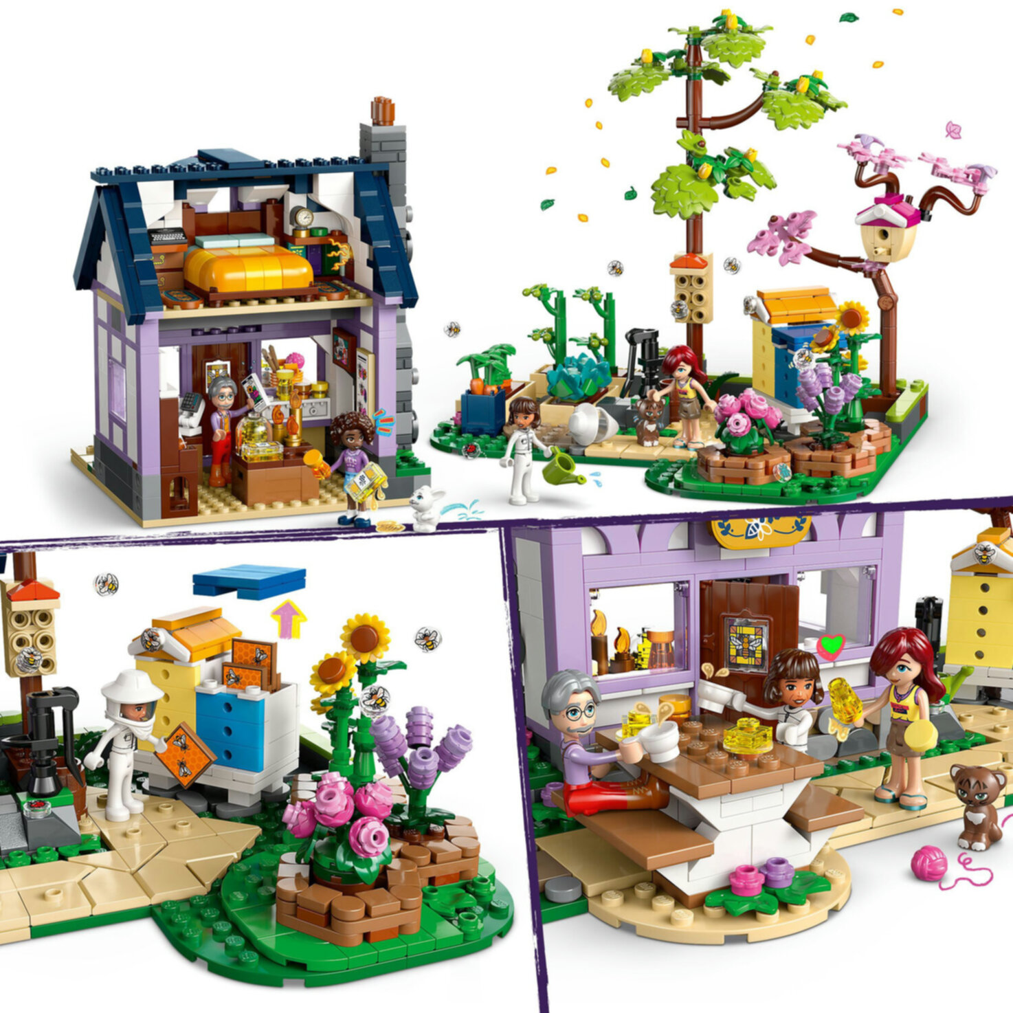 LEGO® Friends 42669 Haus und Blumengarte der Imker ab 12 Jahren