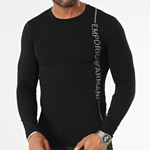 Tee Shirt Manches Longues 111653-3F722 Noir
