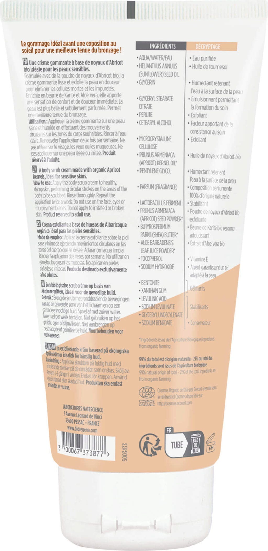 Bioregena   Peelingcreme, 150 ml