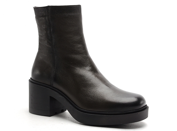 Paula urban boots bottine talons femme 241209 kaki