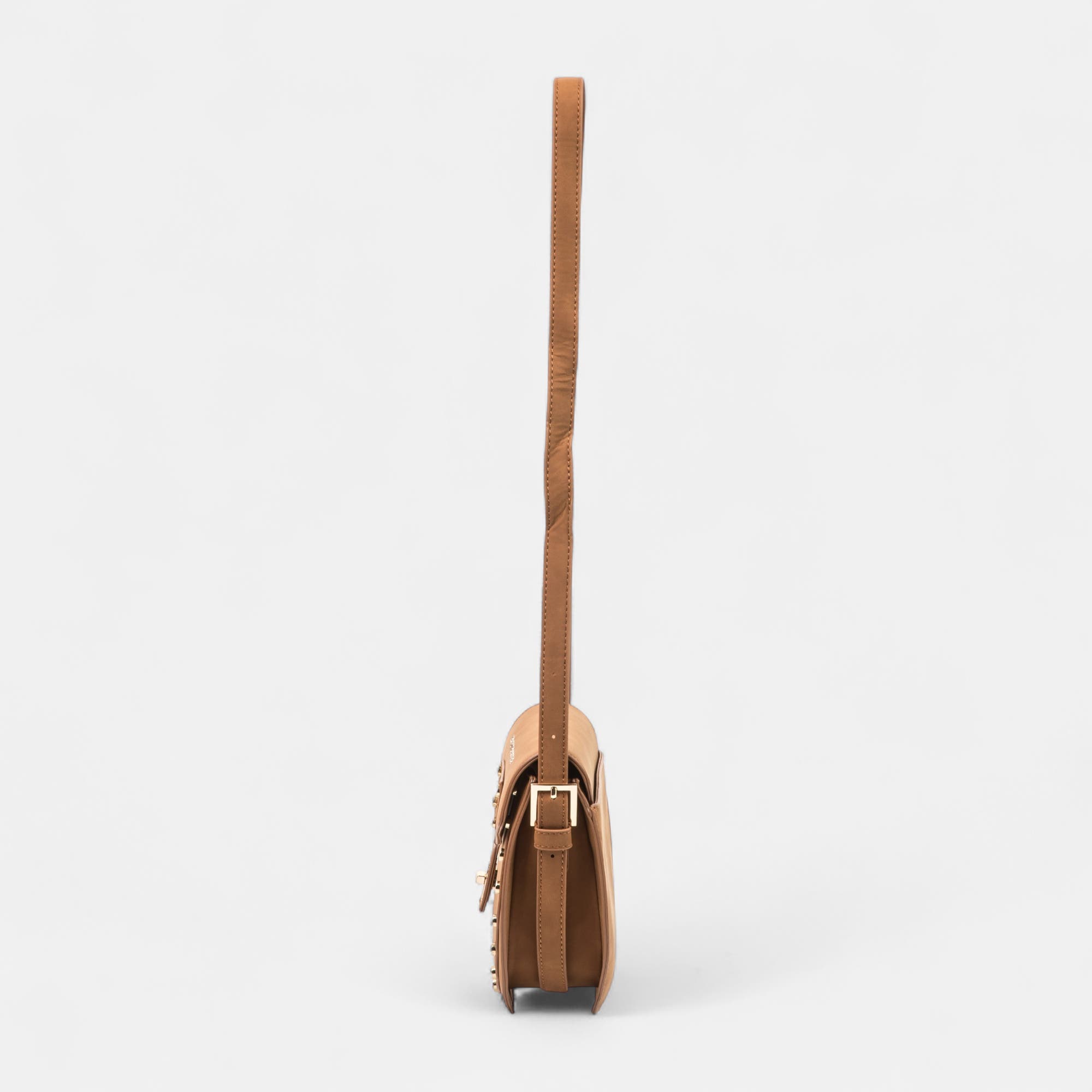Sac bandoulière camel