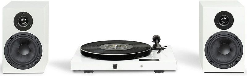 Pro-Ject - Jukebox E1 + Speaker Box 5E Set - Draaitafel Systeem - Wit